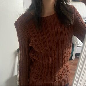SMALL St Johns Bay Fall Sweater, knit sweater
